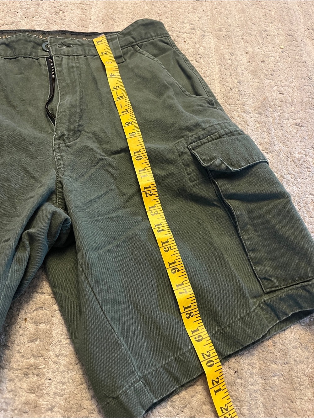 Boy Scouts of America Olive Green Cotton Uniform Cargo Shorts 30 - Picture 6 of 7